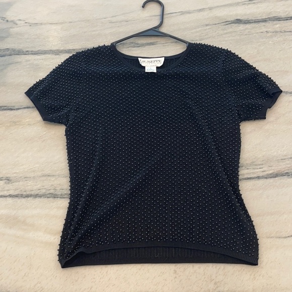 Guiseppe silk beaded blouse - size small - great condition - Picture 1 of 3
